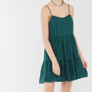 Urban Outfitters Scalloped Babydoll Dress
